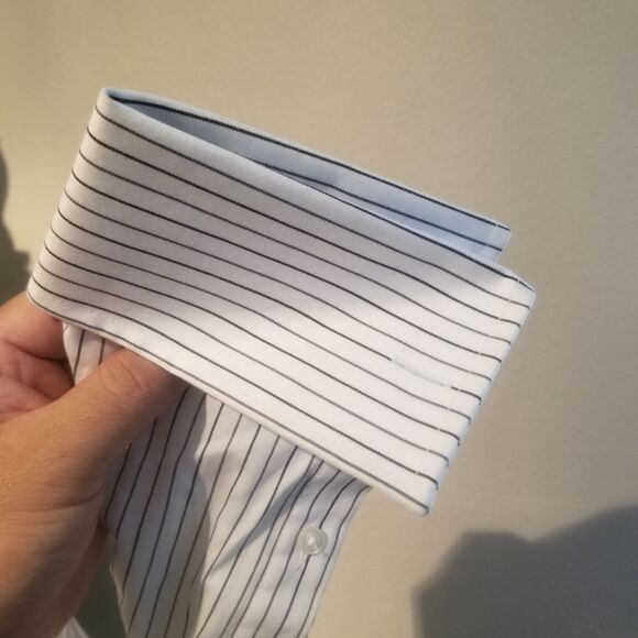 DONALD J TRUMP SIGNATURE SERIES DRESS SHIRT TALL REGULAR NEW WITH TAGS b13 - Picture 7 of 8